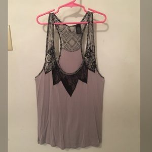 BKE Small Grey and Black tank